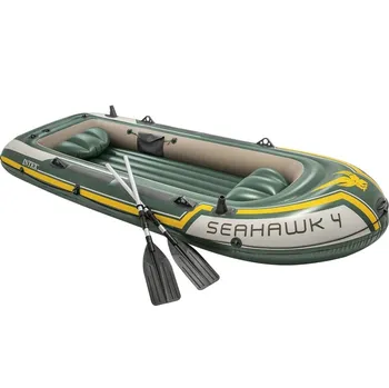 Člun Intex Seahawk 4 68351NP s motorem a držákem