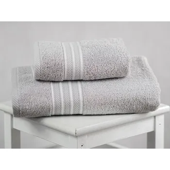 Ručník Froté ručník RELAX světle šedý 50x90