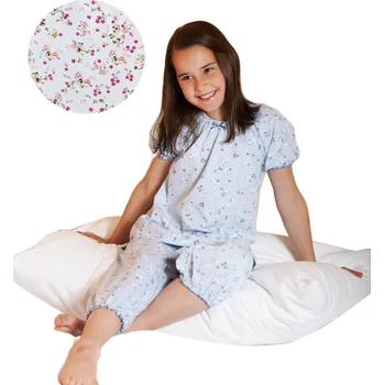 Dívčí pyžamo Dívčí pyžamo bílo-růžové - velikost 116/122