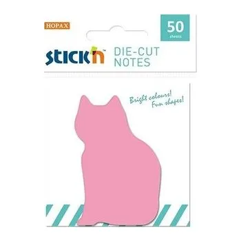 Set školních potřeb Notes samoprzylepny Kot