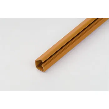 kabelová chránička lišta vkládací LV 10x10 minikanál lepicí 8802 - světlé dřevo(50m/bal) délka 2m