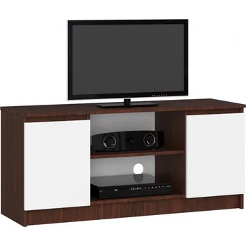 Nábytek TV stolek RTV K120 wenge/bílá