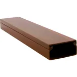 lišta vkládací LV 15x10 8835 tmavé dřevo (50m/bal) délka 2m