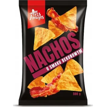 Chips Tres Amigos Tortilla chips Nachos BACON 500g