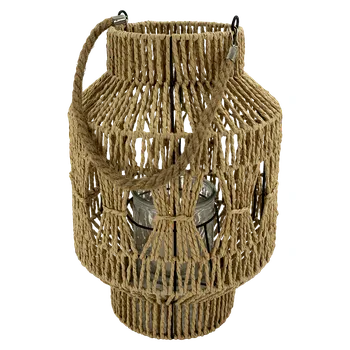 Lucerna Lucerna přírodní, juta, přírodní, výška: 44 cm 622931