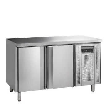 Lednice TEFCOLD BK210 – Pekařský chladicí stůl, 2-dveřový, 380 l, nerezový
