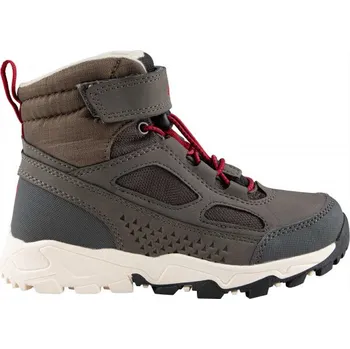 Dámské tenisky Dětská městská obuv ALPINE PRO LOGEMO 31 Tmavě šedá, Červená, Bílá