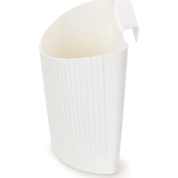 Odpadkový koš Kuchyňský zbytkovník | 3,5 L | závěsný koš na odpadky na dvířka kuchyňské linky bílý Dedra