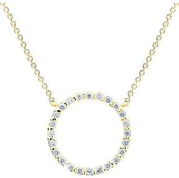 Náhrdelník ŠPERKY-NM, Dámský náhrdelník s brilianty 776 Délka náhrdelníku: 45 cm