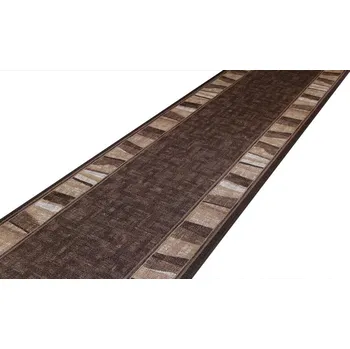 Koberec Koberce běhouny LINEA /gel 44 hnědá Označení šíře role: 0,67 m