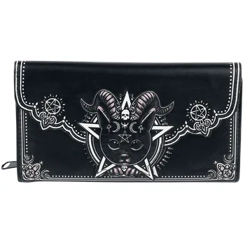 Peněženka Gotika z Nemesis Now - Pawzuph - cerná/bílá