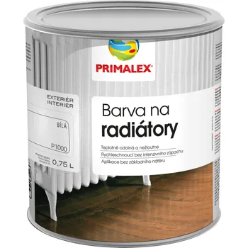 barva na zeď Primalex Barva Na Radiátory satin RAL 9016 bílá 5 L