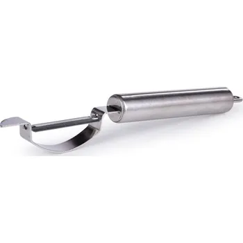 Kuchyňská škrabka GOURMET | nerezová kuchyňská škrabka | 5 cm | pilková čepel s vykrajovátkem Dedra