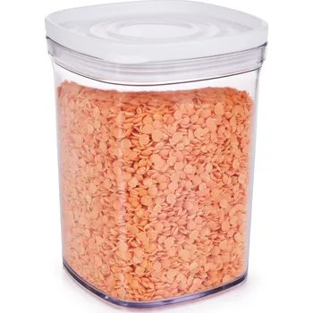 Dóza na potraviny HERMETIC | 530 ml | dóza na sypké potraviny se silikonovým těsněním Dedra