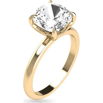 Prsten Obruč ze žlutého zlata solitaire pro 3ct diamant Sheridan, 18K CSTM1750-300 + dárkové balení LUXUS zdarma