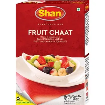 Koření Shan Fruit Chat Masala (Směs koření na ovocné saláty) 50g