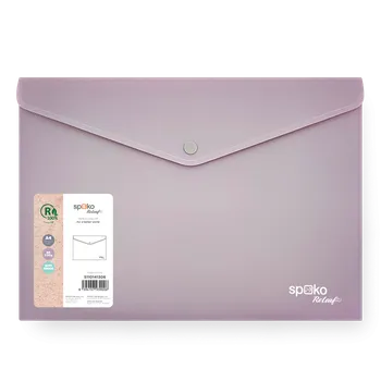 Spoko Spisové desky s drukem ReLeaf Soft touch A4 levandulová