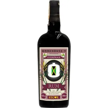 Rum Warehouse #1 Overproof White Rum STCHE 63,0% 0,7 l&nbsp;(holá láhev)