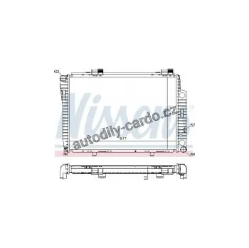 Chladič motoru Chladič motoru NISSENS 62752A