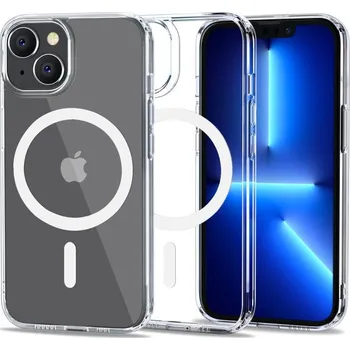 Pouzdro na mobilní telefon KRYT TECH-PROTECT FLEXAIR HYBRID MAGSAFE IPHONE 14 CLEAR