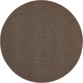 Koberec Kusový koberec ASTRA kruh hnědý Rozměr: 200x200 cm
