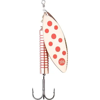 Umělá nástraha Třpytka DAM Salmon Spinner 30gr Copper/Red