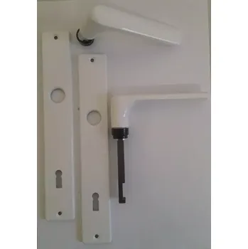Dveřní kování Kování Rostex 804/72mm klika/klika bílá