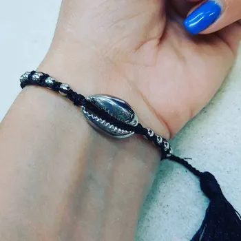 Náramek Prosperk Náramek ocelová mušlička S5328