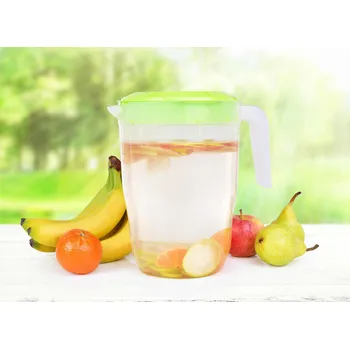 MEGA DŽBÁN | plastová konvice 3,5 L s otočným víkem a odměrkou | na studené i teplé nápoje Dedra