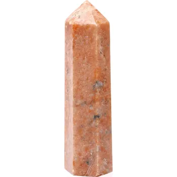 Drahý kámen Magieprirody.cz Obelisk Sluneční kámen špice 115 g - 9,7 cm #D43