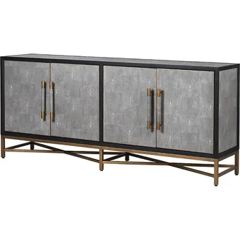 Organizace kuchyně Luxusní Art-Deco příborník Caitlin 193cm shagreen