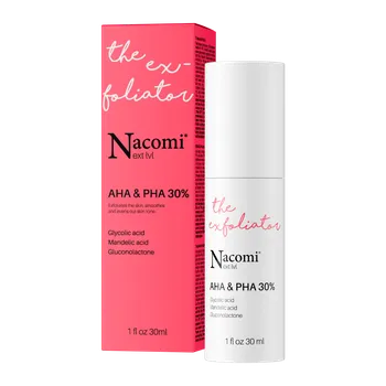 Pleťové sérum Nacomi Next level kyselina aha/pha 30% na obličej, 30 ml