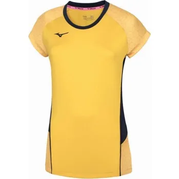 cyklistický dres Dámský volejbalový dres Mizuno Premium High-Kyu Tee Velikost: XS