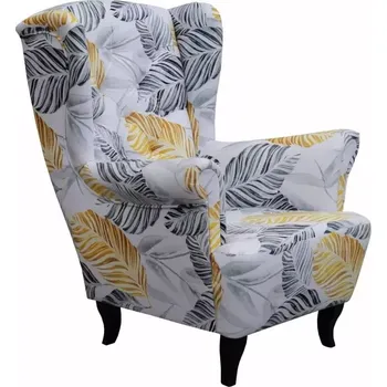 Křeslo Křeslo LEON, bílá (KA 12634/wenge)