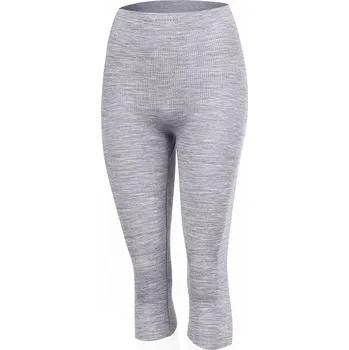 Dámské termo spodky MALKA dámské bezešvé merino spodky - Šedá 8440 / S/M / Šedá