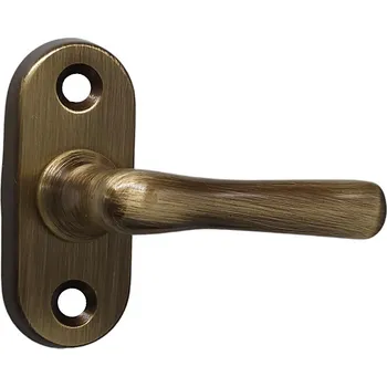 Okenní klika Okenní kování COBRA ELEGANT půloliva malá (OFS - bronz česaný), HO půloliva, COBRA OFS (bronz česaný)