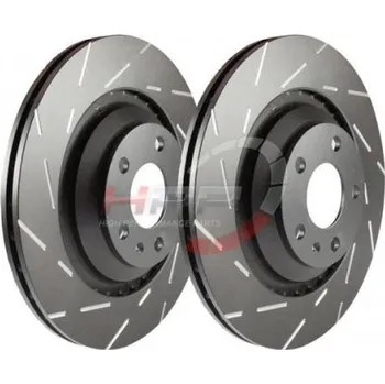 Brzdový kotouč Přední brzdové kotouče EBC USR na Subaru Impreza 2.0 Turbo WRX STi 5x114 (05-06)