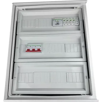 Jistič EMITER EM-807N_AC Rozdělovač AC, IP66, SPD AC Noark typ 2, jistič 100A 3F, FR 100A, signál fáze