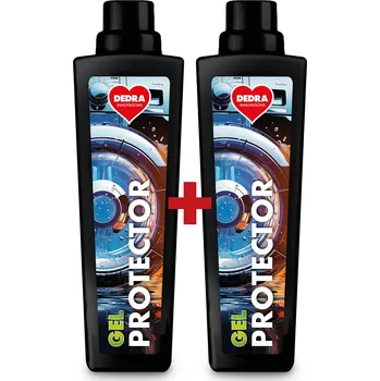 2× PROTECTOR GEL | změkčovač vody pro ochranu pračky proti vodnímu kameni 2× 750 ml Dedra
