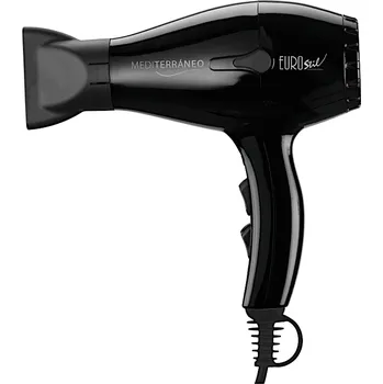 Fén Profesionální fén na vlasy Eurostil Professional Mediterráneo - 2000 W, černý (07875) + dárek zdarma