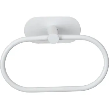 Držák na ručník Bílý samodržící držák na ručníky z nerezové oceli Orea – Wenko ID_1688860