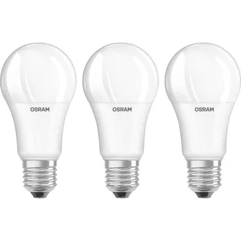 Lampička OSRAM Žárovka LED E27 14W, teplá bílá, sada 3ks