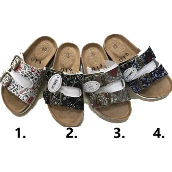 Nezařazeno Korkové pantofle dětské Samlux 9013 Varianta: 30 - bílá 1.