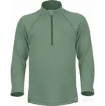 SOKY dětská merino mikina - Zelená 6666 / 130 / Zelená