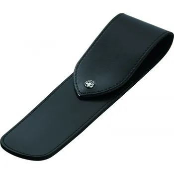 Obal na doklad Dovo černé kožené pouzdro na břitvy