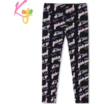 Dívčí legíny Kugo FL6605 černé