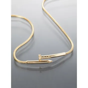 Řetízek Prosperk Řetízek z chirurgické oceli hřebík zlatý S1994