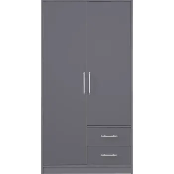 Šatní skříň Šatní skříň Smart 100 cm Antracit, Antracit