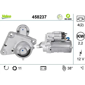 Startér Startér VALEO 458237