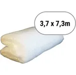 Solární plachta transparentní na bazén 3,7 x 7,3m